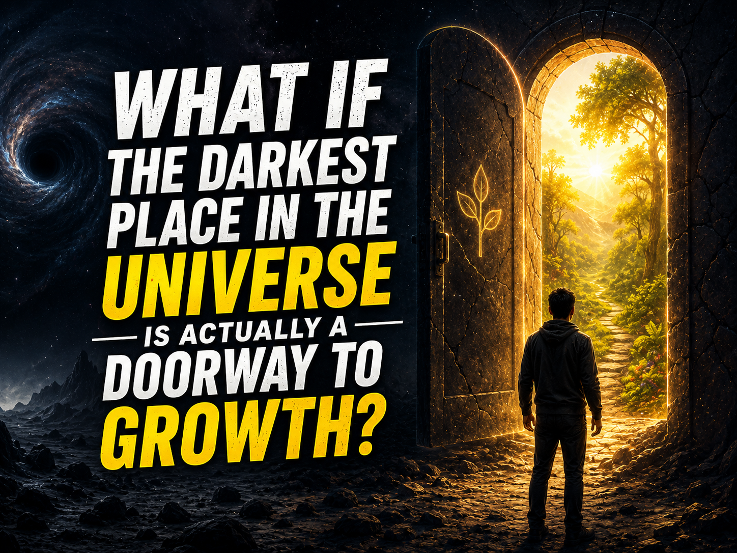 What If the Darkest Place in the Universe Is Actually a Doorway to Growth?